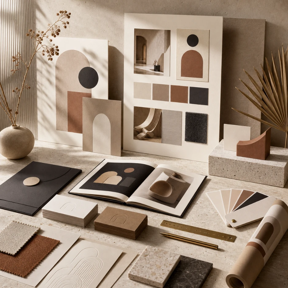Create a recognisable brand identity. visual for AshScapes